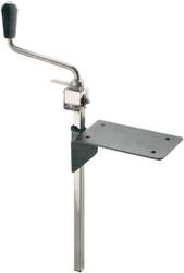 Louis Tellier Professionnal manual can opener - Nickel plated - To screw - 400 m