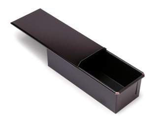 GOBEL Non-stick soft bread pan with sliding lid - 400 x 105 mm ext / 395 x 100 m