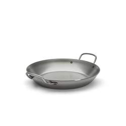 Steel Frying Pan W/ 2 Handles Carbone P