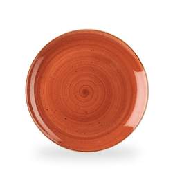 Stonecast Spiced Orange Evolve Coupe Tallerken 28.8Cm