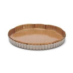 Tart Mold St.Steel Perforated Removable Base 28X2,5
