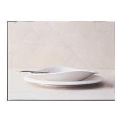 Dune Flat coupe plate 320x320x25mm