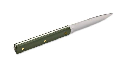 Perceval Table knife 947 polyacetal dark green handle