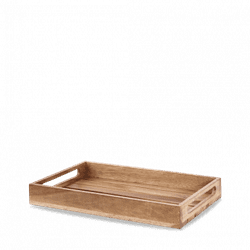 Wood Small Rustic Nesting Crate 39.7 X 25.8 X 5Cm