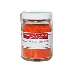 Piment d'Espelette AOP 40 g