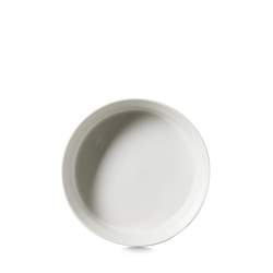 CONTRE JOUR Deep Flared Plate 20cm Alabaster white