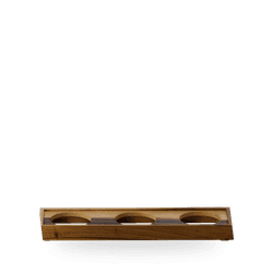 Wood Bwl Pres Platform 44.5 X 13 X 3.9Cm
