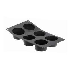 Moul Flex Silicone Molds-6 Muffins-17,5X