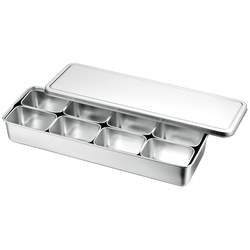 Louis Tellier Japanese mini-boxes in container - 43,2 x 14,8 x 6,3 cm - with 8 b