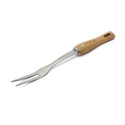 Fork Stainless Steel Wooden Bbois Handle