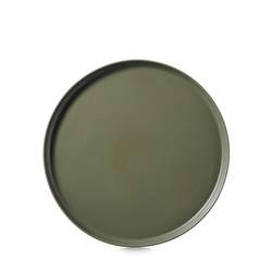 CONTRE JOUR Plate 26cm Olive green