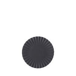 Pekoe Tallerken 17Cm Black Smooth