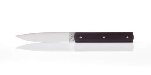 Perceval Table knife 947 polyacetal purple handle