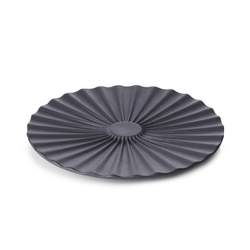 Pekoe Saucer /Tallerken 14Cm Black Smooth