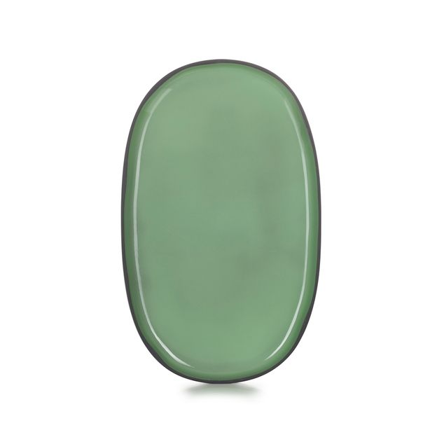 Caractere Oval Tallerken Mint