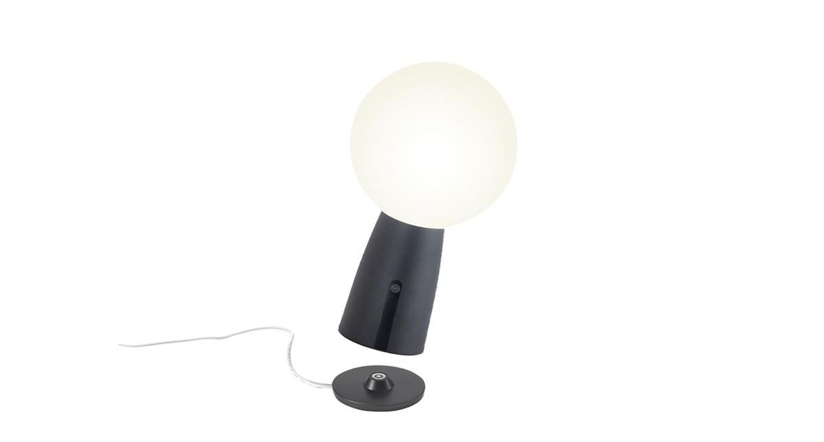 Olimpia Bordlampe Grå Led 15X26Cm