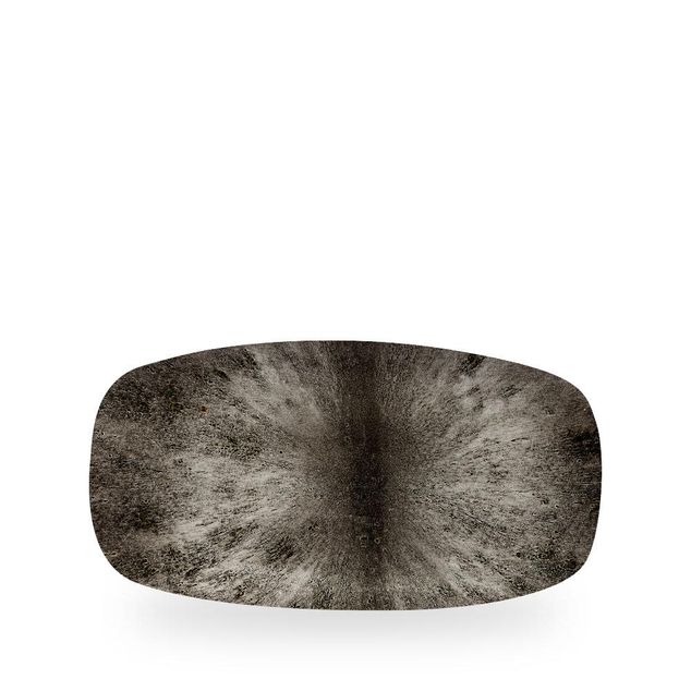 Stone Quartz Black Chefs Oblong Tallerken 29.8 X 15.3Cm