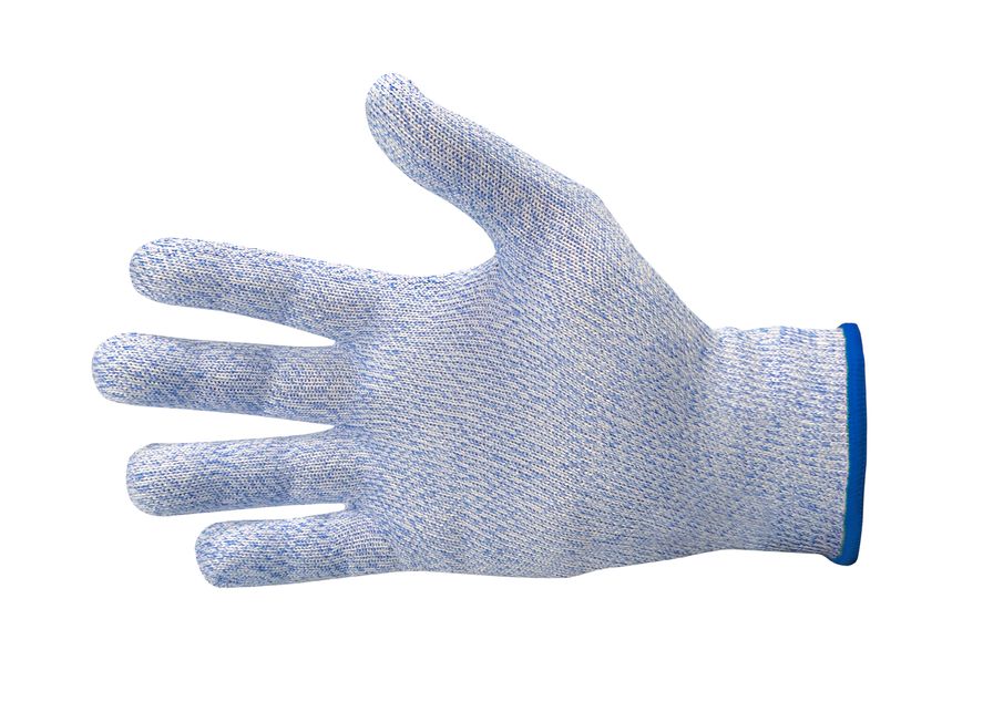 Louis Tellier Anti-cut glove - blue - blue border - Size L