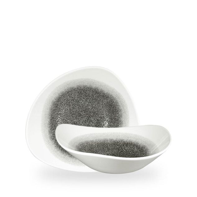 Raku Quartz Black Lotus Bolle 23.5Cm