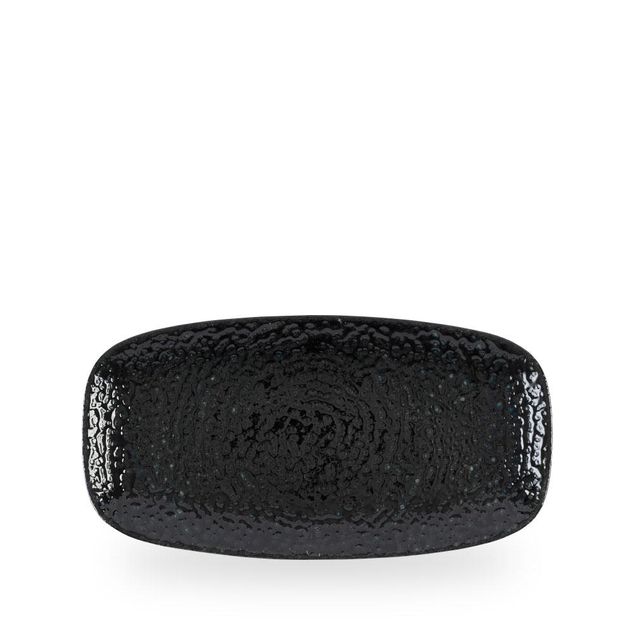 Homespun Chroma Black Chefs Oblong Plate 29,8x15,3cm