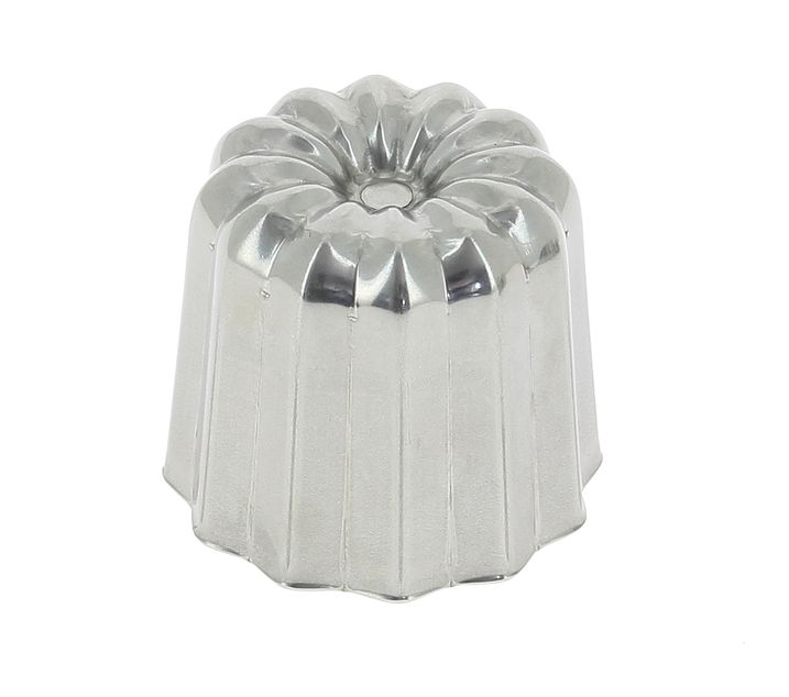 St/Steel Bordelais Fluted Mold 4.5 Cm