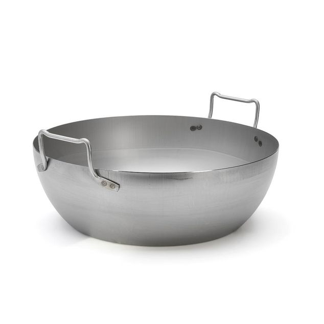 Frityrgryte Uten Kurv I Stål "Lyonnaise" Ø45 Cm