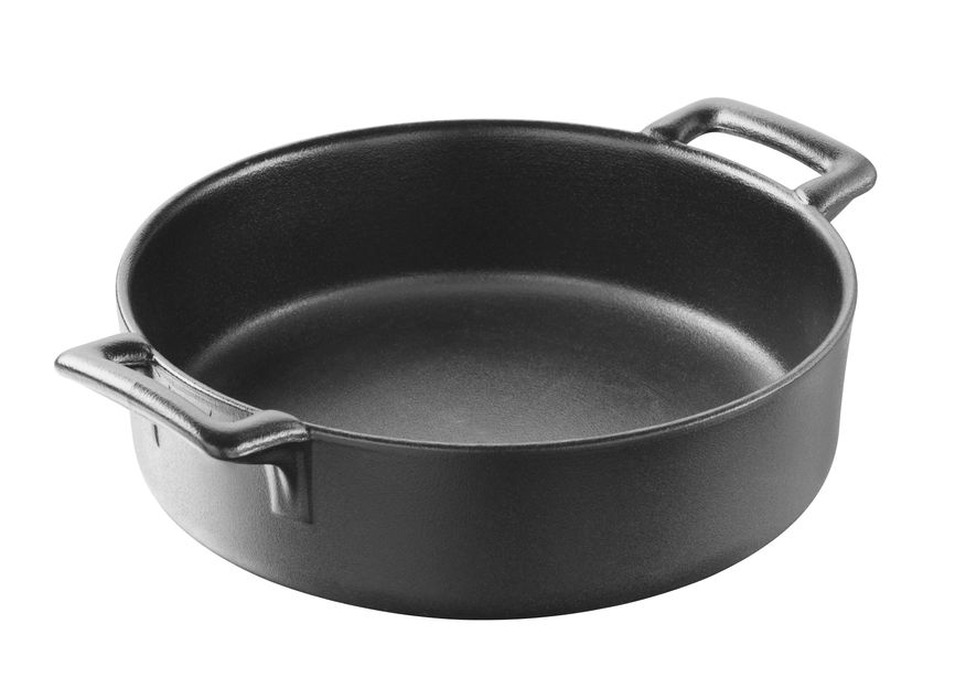 Belle Cuisine Individual Dyp Rund Ildfast 18.5Cm Cast Iron Style