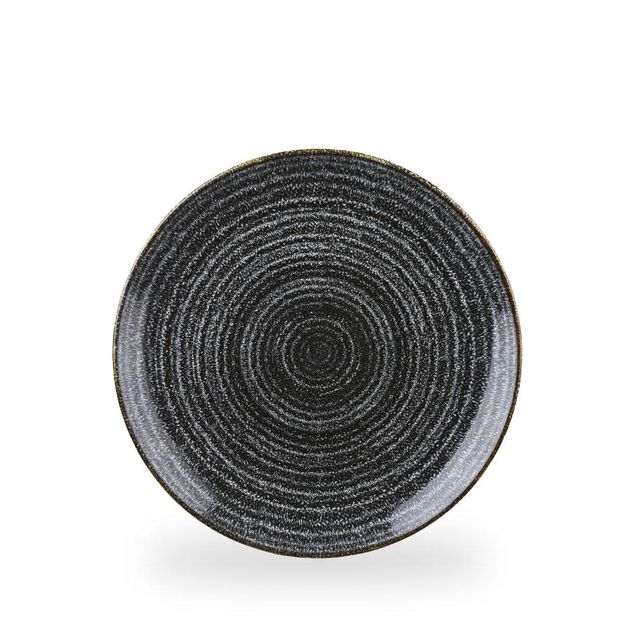 Studio Prints Charcoal Black Evolve Coupe Tallerken 26Cm