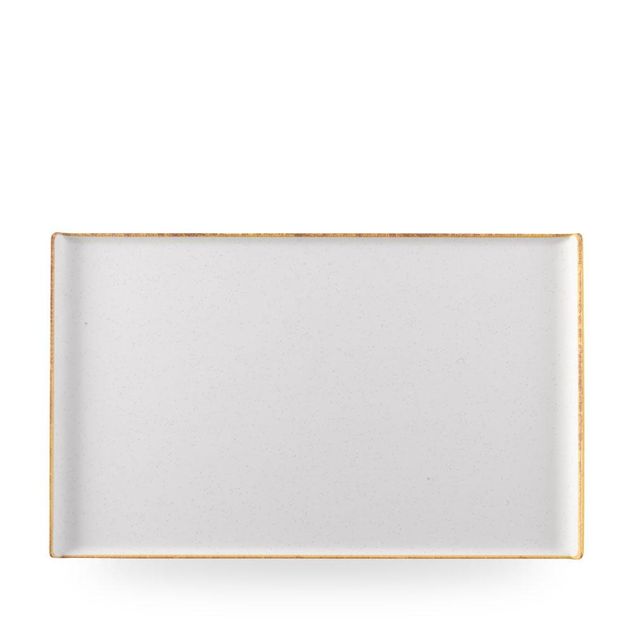 Plastic Melamine Stonecast Rect Buffet Fat 53 X 32.5Cm