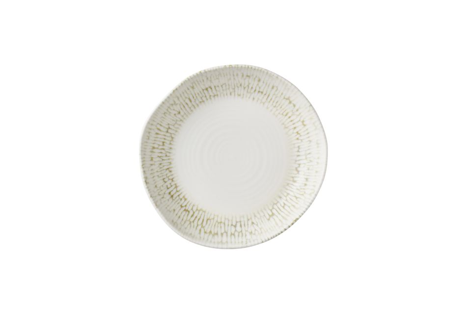 Inked Cascade Taupe * Natural Deep Bowl * 21.5cm H:4.5cm 77cl