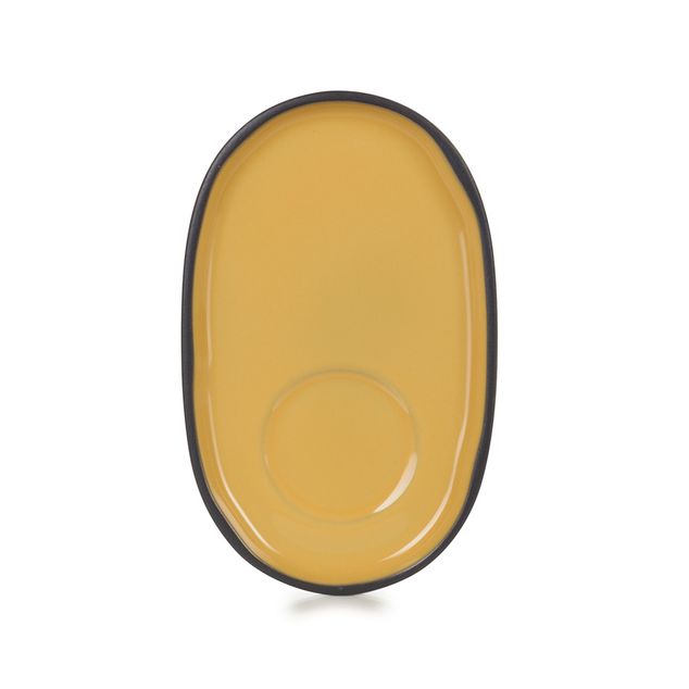Caractere Saucer 13,5 x 8,3cm Tumeric
