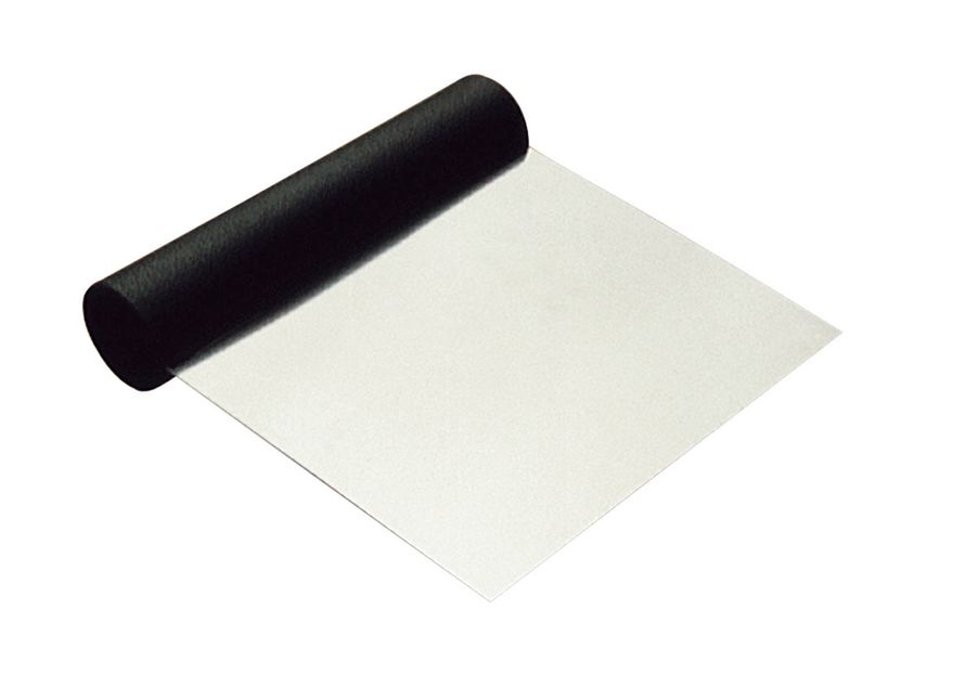 Dough scraper - St/st soft straight blade 11,5 cm - plastic handle