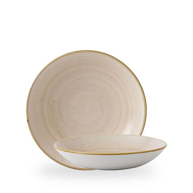 Stonecast Nutmeg Cream Evolve Coupe Bolle 24.8Cm