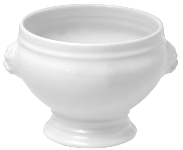 Fc Lion Headed Soup Bolle 35Cl White