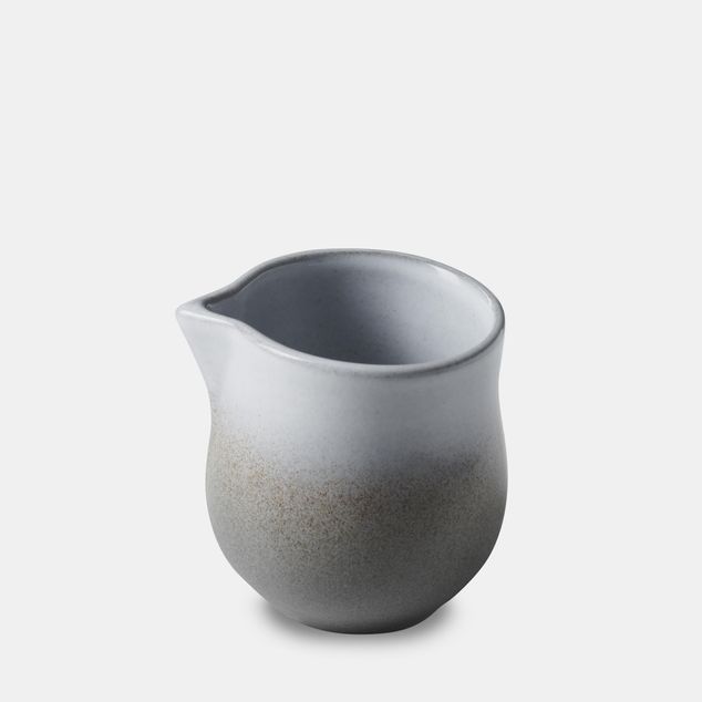 No.W 2 Creamer Sauce Boat 10cl White Cumulus 10cl