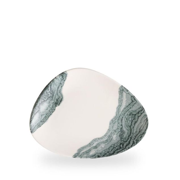 Tide Black Triangle Chefs Plate 26.5cm 20.5cm