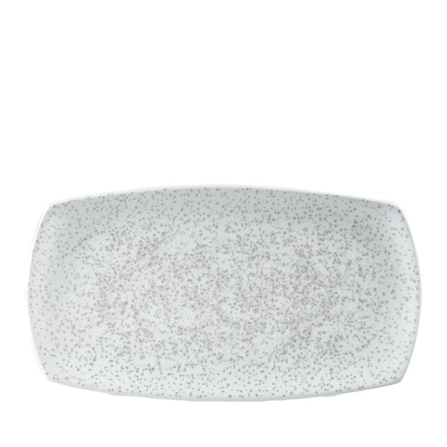 Menu Shades Caldera Chalk White Flat Rectangle Tallerken 35.5 X 19Cm