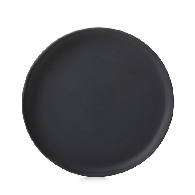 Caractere Black Bread Plate 15Cm Matt slate style