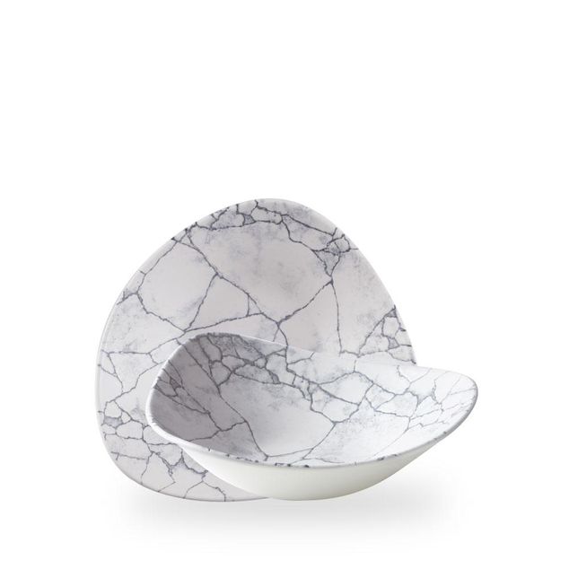 Studio Prints Kintsugi Pearl Grey Lotus Bolle 23.5Cm