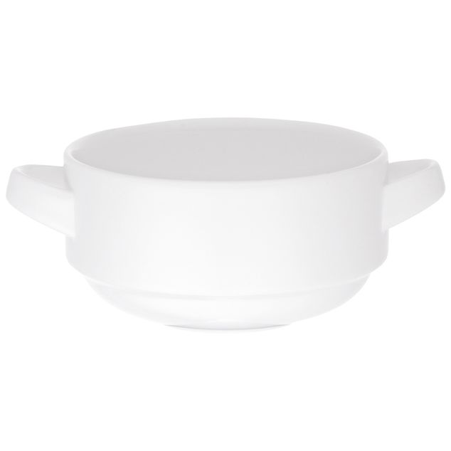 Universal white Soup cup stackable 0,26L