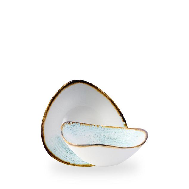 Homespun Accents Aquamarine Lotus Bowl 18,5cm 37cl