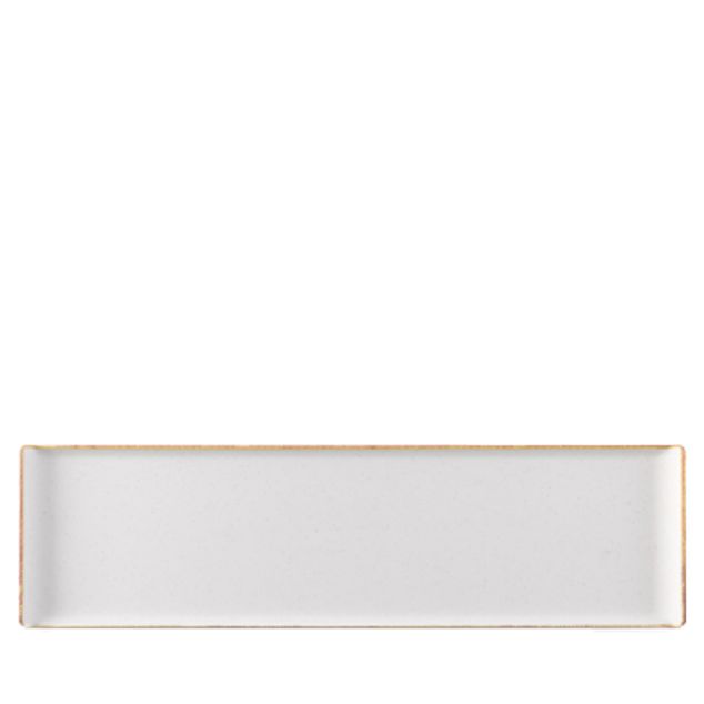 Plastic Melamine Stonecast Rect Buffet Fat 56 X 15.3Cm