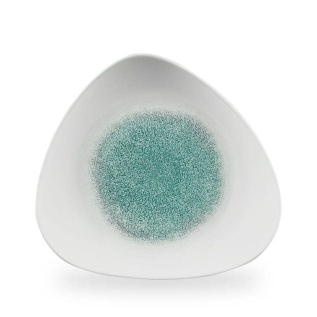 Raku Jade Green Lotus Tallerken 31.1Cm