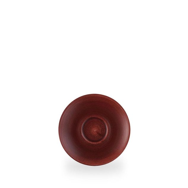 Stonecast Patina Red Rust Cappuccino Saucer 15.6Cm