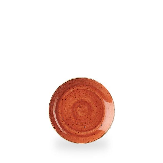 Stonecast Spiced Orange Evolve Coupe Tallerken 16.5Cm
