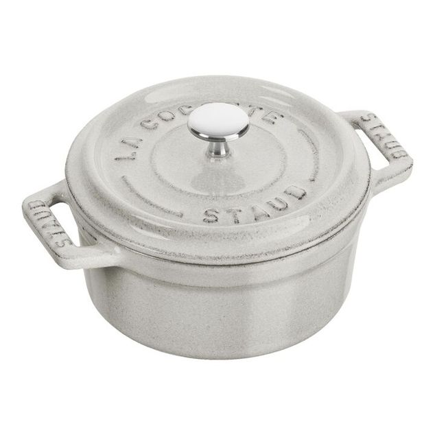 Mini Cocotte 10Cm Hvit Truffle 0,25L