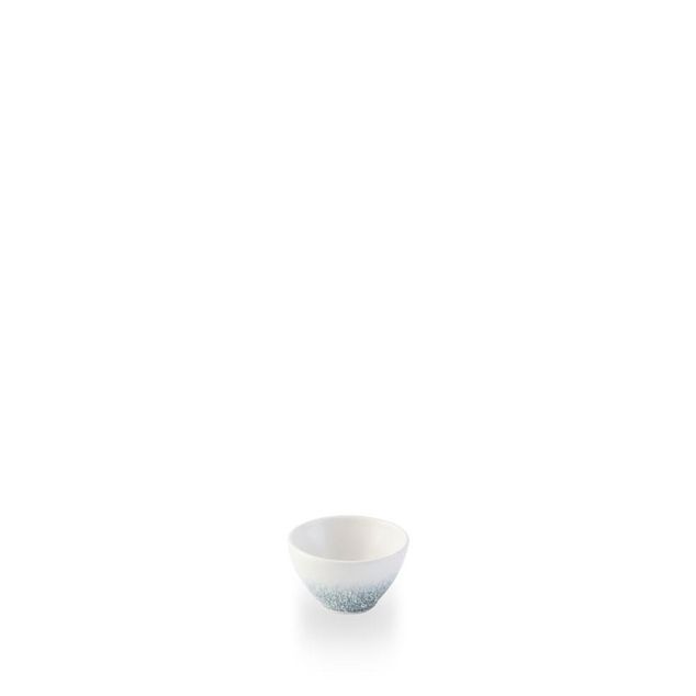 Raku Topaz Blue Dip Pot 7cm H: 4cm 6cl