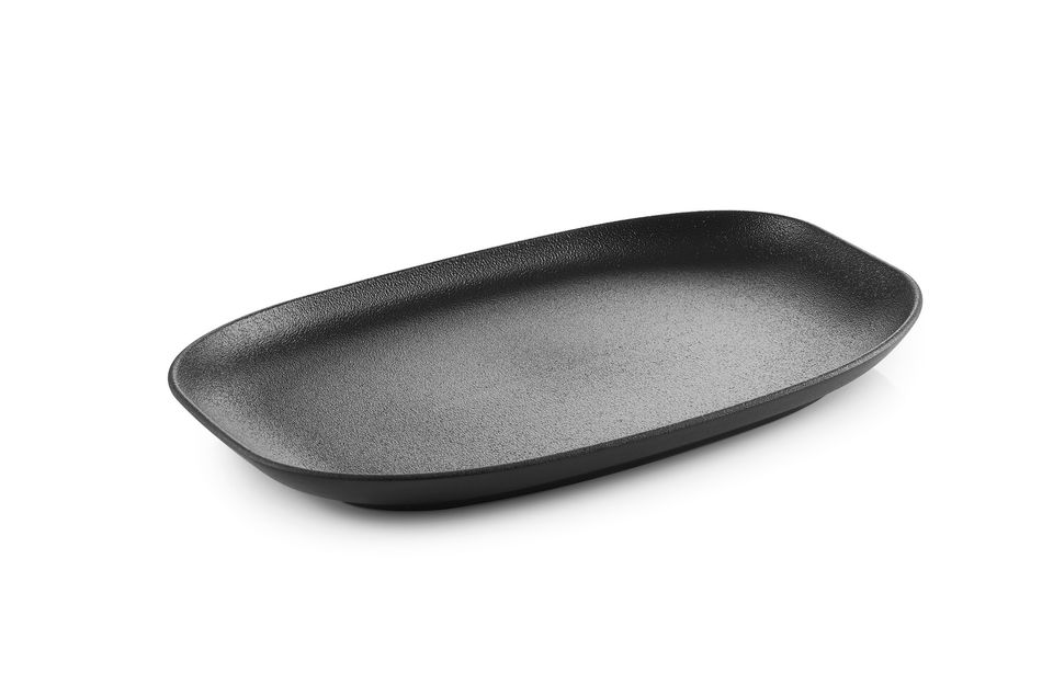 Club Rectangular Tallerken 29X17,8Cm Cast Iron Style