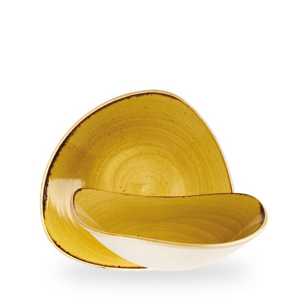 Stonecast Mustard Lotus Bolle 23.5Cm