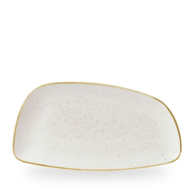 Stonecast Barley White Chefs Geo Tallerken 35 X 18.5Cm